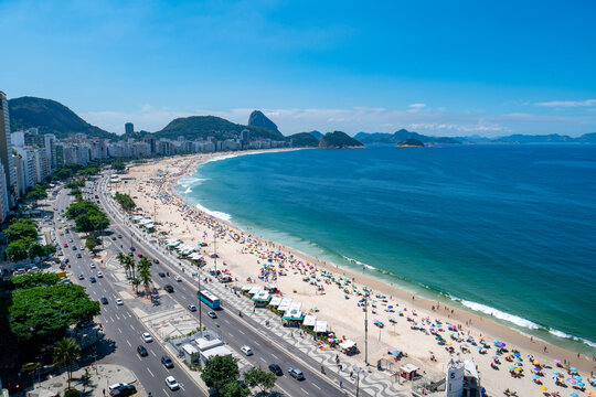 Copacabana Beach Rio De Janeiro