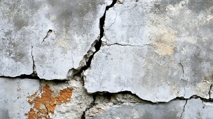 Obraz premium The​ pattern​ of​ surface​ wall​ concrete​ for​ background. Abstract​ of​ surface​ wall​ concrete​ for​ vintage​ background. Rust​y​ damaged​ to surface​ wall. Wall​ texture​ for​ background.