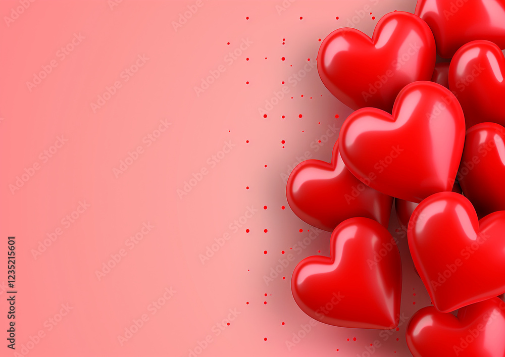 Aufkleber a modern pop art valentine background with a dynamic twist - ideal for graphic design projects and s