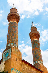 Cifte Minareli Medrese (Double Minaret Thelogical Schools). The structure is located at the city...