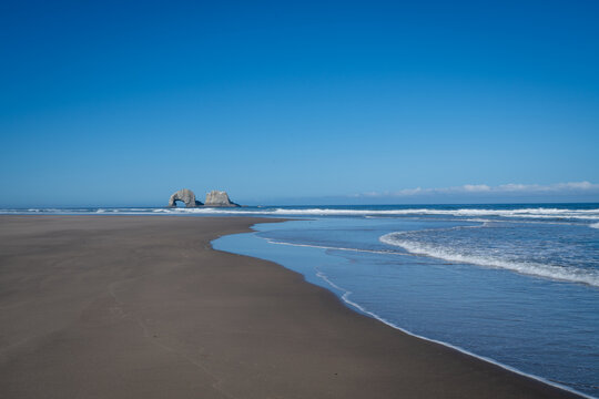 Twin Rocks Arch Rockaway Beach Oregon Coast
