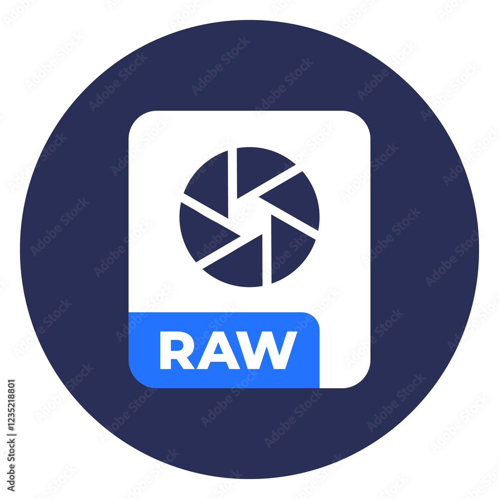 Poster raw file, line icon for apps and web