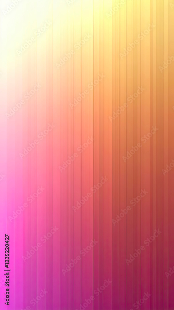 Poster smooth gradient border showcasing vibrant colors against a soothing neutral backdrop