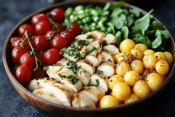 beans with tomatoes and herbs