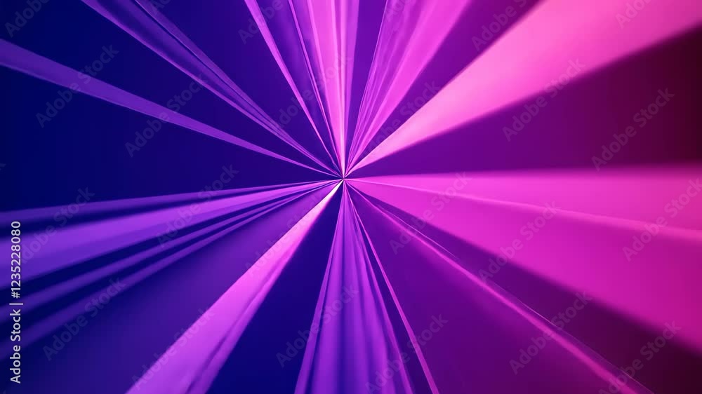 Poster colorful abstract fractal design with deep purple and copper tones radiating in a cosmic universe sp