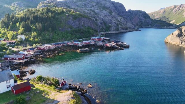 Epic 4K drone footage of Norway&rsquo;s majestic fjords! Sweeping cinematic views capture dramatic cliffs, deep blue waters, and untouched nature&mdash;perfect for high-end travel and commercial use.