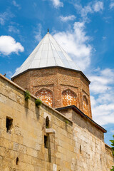 Cifte Minareli Medrese (Double Minaret Thelogical Schools). The structure is located at the city...