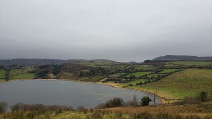 Obraz premium Sligo Landscape, Emerald Island full of flame