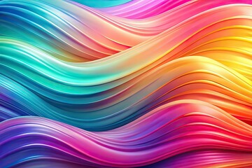 Abstract Pastel Waves Background for App Design