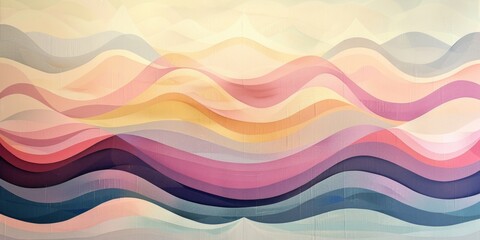 soft pastel colorful waves texture background