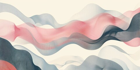 soft pastel colorful waves texture background
