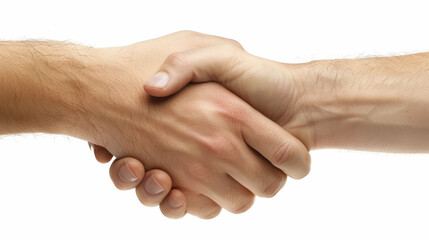 Supplier Relationships: A handshake or meeting between a supplier and a company representative, indicating strong partnerships. 