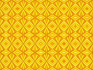 Fototapeta premium Abstract Yellow Pattern Background - Minimalist AI Art