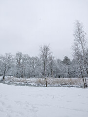 Landscape of South Park in city of Sofia, Bulgaria
