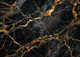 Black Marble Texture, Abstract Lines, Book Cover, Brochure Design