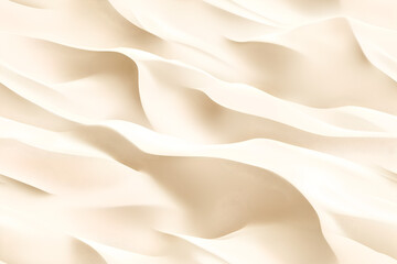 Obraz premium Cream Desert Sand Dunes Seamless Pattern