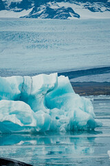 Ice Iceberg on ice lagoon Iceland