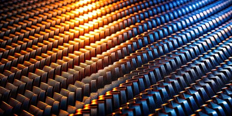 Fototapeta premium Carbon Fiber Aerial Photography, High-Resolution Background
