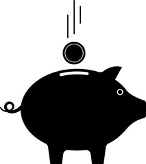 Piggy Banks Business and Finance Icon