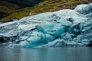 Ice Iceberg on ice lagoon Iceland