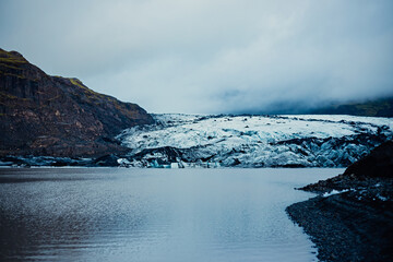 Ice Iceberg on ice lagoon Iceland