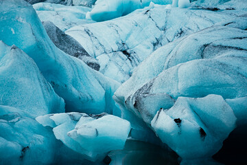Ice Iceberg on ice lagoon Iceland