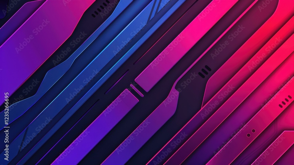 Poster explore the sleek and modern world of hightech geometric designs that push the boundaries of innovat
