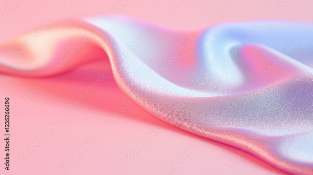Poster a vibrant holographic foil effect, perfect for adding depth and style to any design project or backg