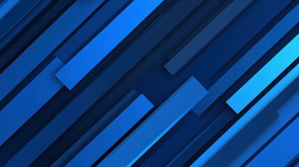 Obraz premium Explore a vibrant design featuring abstract light stripes on a gradient blue backdrop, perfect for modern templates.