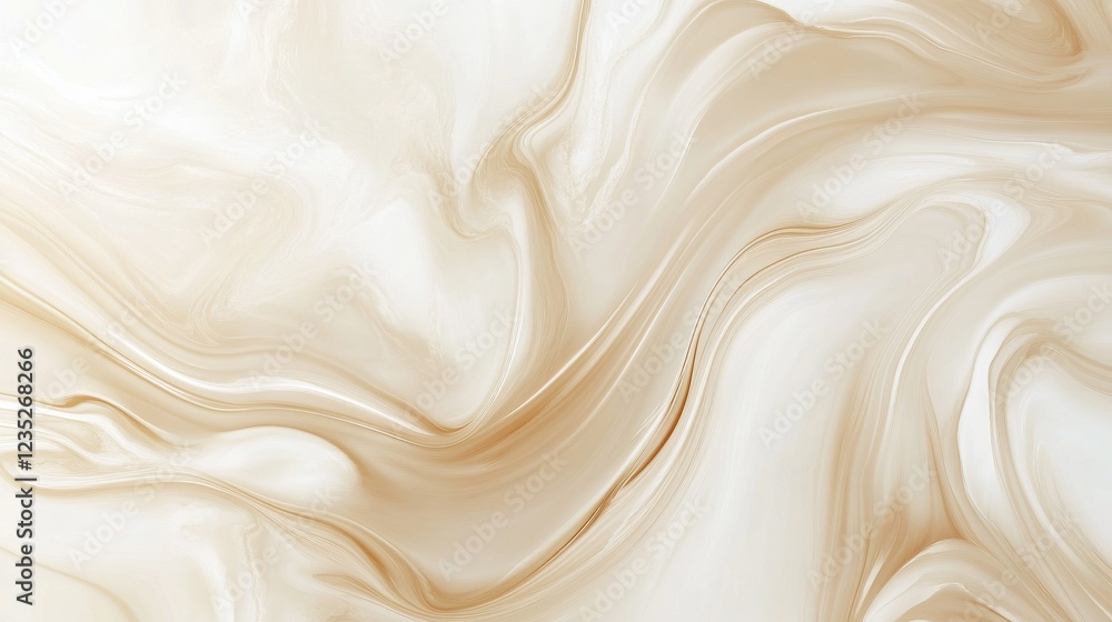 Poster elegant beige marble swirl texture with subtle gradient patterns for minimal and sophisticated digit