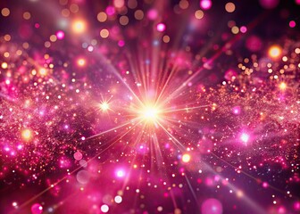 Fototapeta premium Drone Photography Abstract Pink Sparkle Background