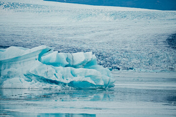 Ice Iceberg on ice lagoon Iceland
