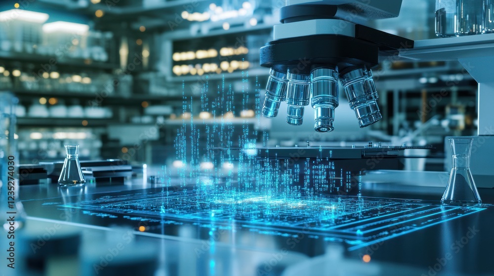 Poster Advanced Microscopy Digital Data Analysis in Laboratory Setting