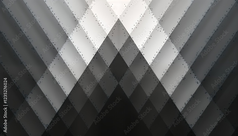 Poster abstract black, white pattern with repeating triangle shapes. geometric, minimalist design. stylish 
