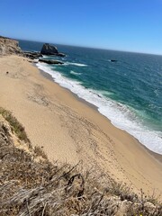 beach and sea