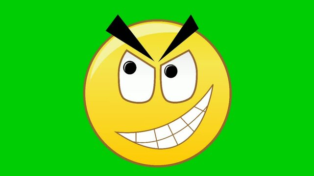 cartoon smile