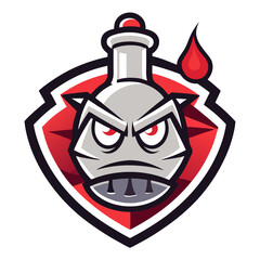 Burette Laboratory Research Vector Illustration – Clipart, Cartoons & Line Art Design,  High-quality burette laboratory research vector illustration, perfect for digital and print projects.