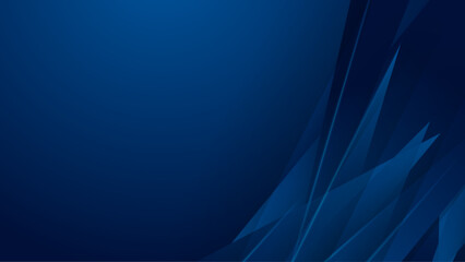 Abstract blue background with dynamic shine light and dark blue gradient texture. Technology network vector illustration for business presentation and template