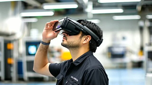 Engineers leverage augmented reality technology to enhance turbine design evaluation.