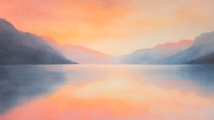 Fototapeta premium sunrise in the mountains