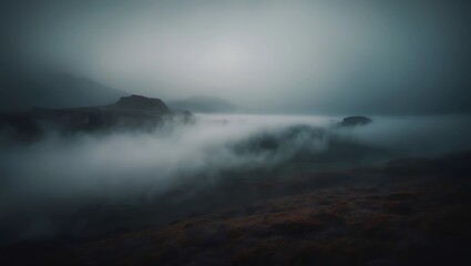 foggy 4k background wallpaper