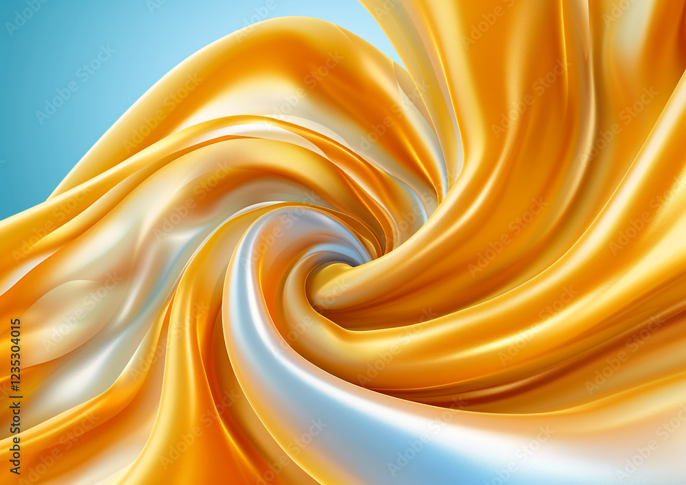 Poster dynamic summer background with abstract forms - ideal for website design and social media posts