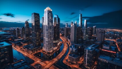 Obraz premium 4k city background wallpaper
