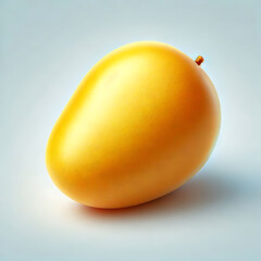 Fresh Mango with Leaves Vector Illustration vector illustration features a vibrant, fresh mango with its accompanying leaves. The mango is depicted with rich, golden-yellow tones.
