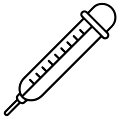 Hydrometer Laboratory Research Vector Illustration – Clipart, Line Art & Cartoon Design, Hydrometer lab research vector—clipart, line art & cartoon design for digital use.