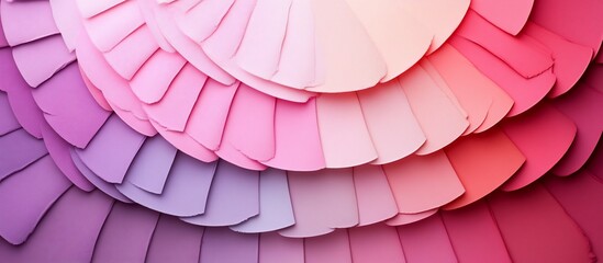 Fototapeta premium Abstract Pink and Purple Color Palette Swatch Arrangement: A Visual Symphony of Hues