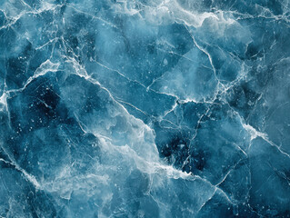 Obraz premium Turquoise marble texture with intricate natural veins and cracks