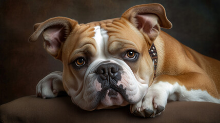 Olde English Bulldogge Portrait