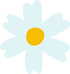 Hand Drawn Chamomile Flower