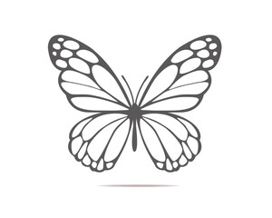 Tawny Orange Monarch Butterfly design hand drawn daisy flower design hand drawn daisies positive quote flower design margarita mariposa stationery,mug,t shirt,